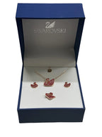 Swarovski set gift box red