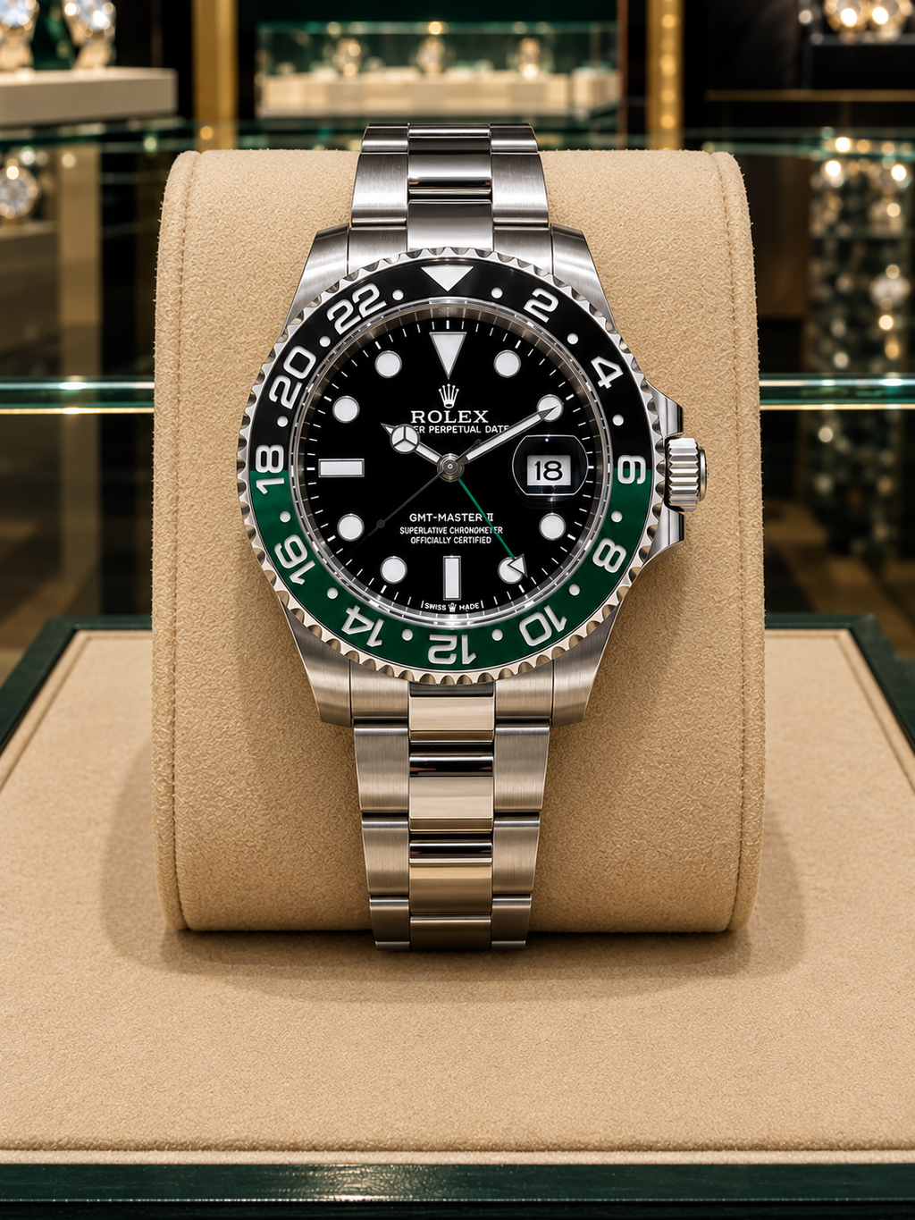 ROLEX GMT MASTER II "SPRITE-OYSTER"
