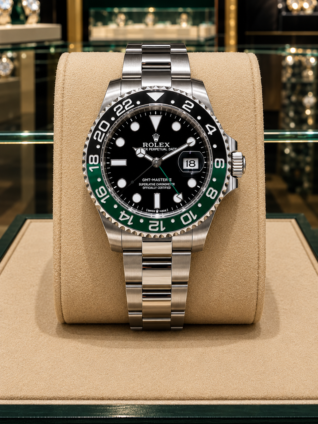 ROLEX GMT MASTER II "SPRITE-OYSTER"
