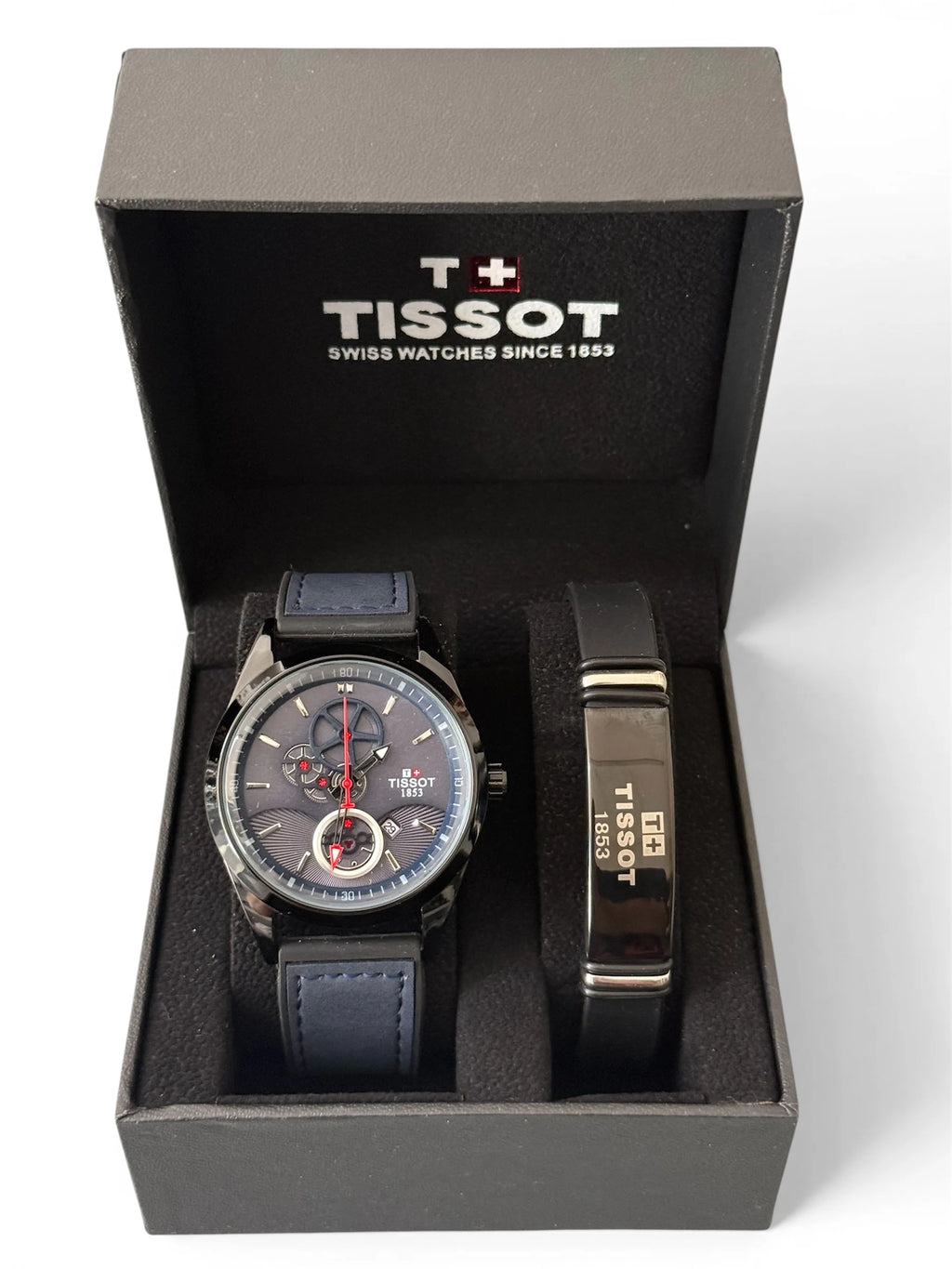 Tissot watch 40mm & bracelet set SHINY