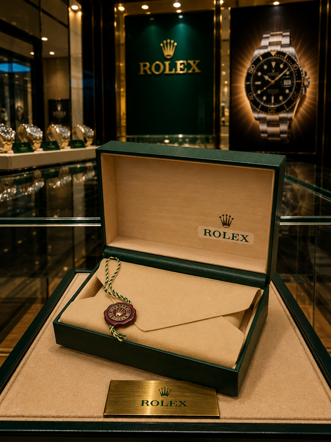 ROLEX AUTOMATIC - DATE JUST "GREEN - NOOB"