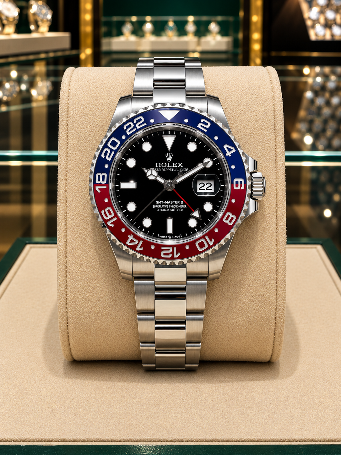 ROLEX GMT MASTER II "PEPSI-OYSTER"