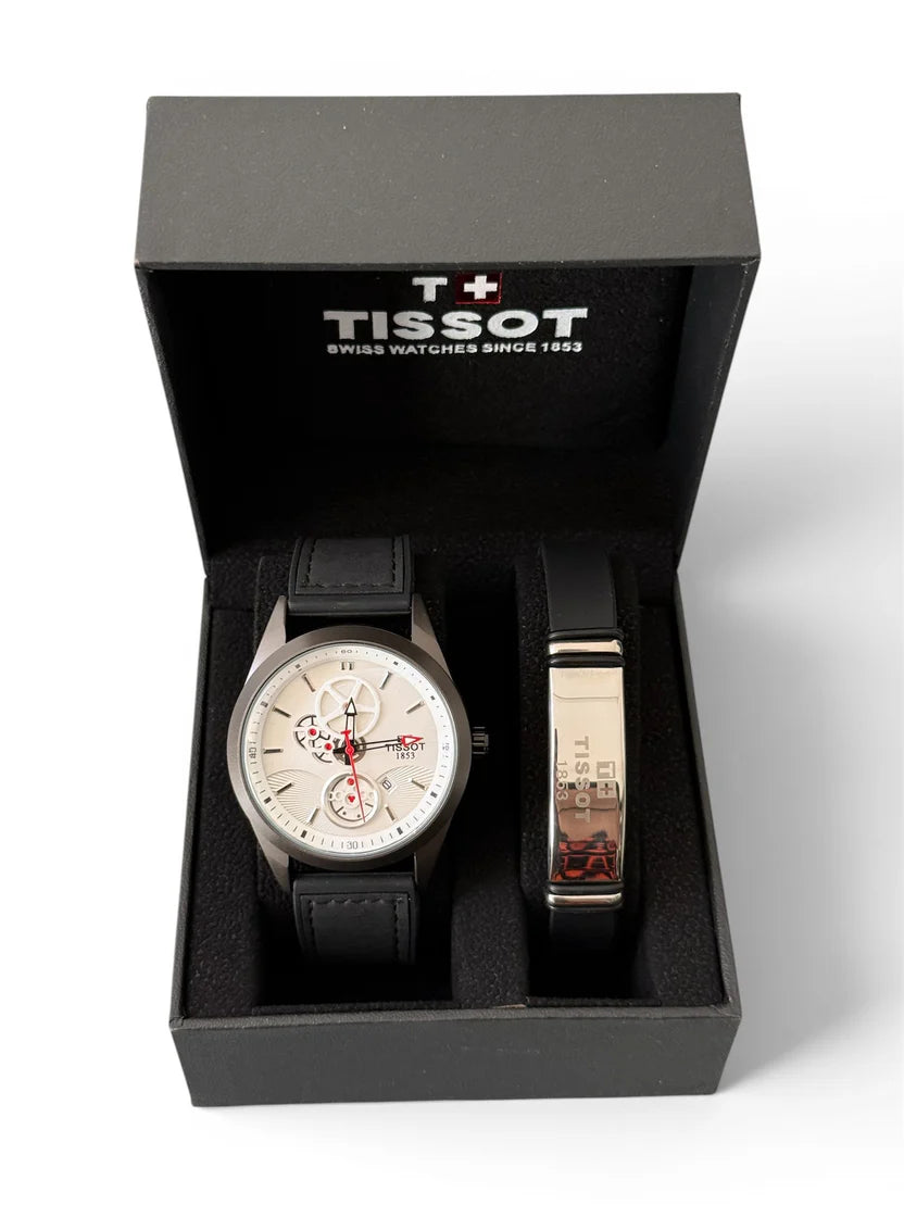 Tissot watch 40mm & bracelet set MATT