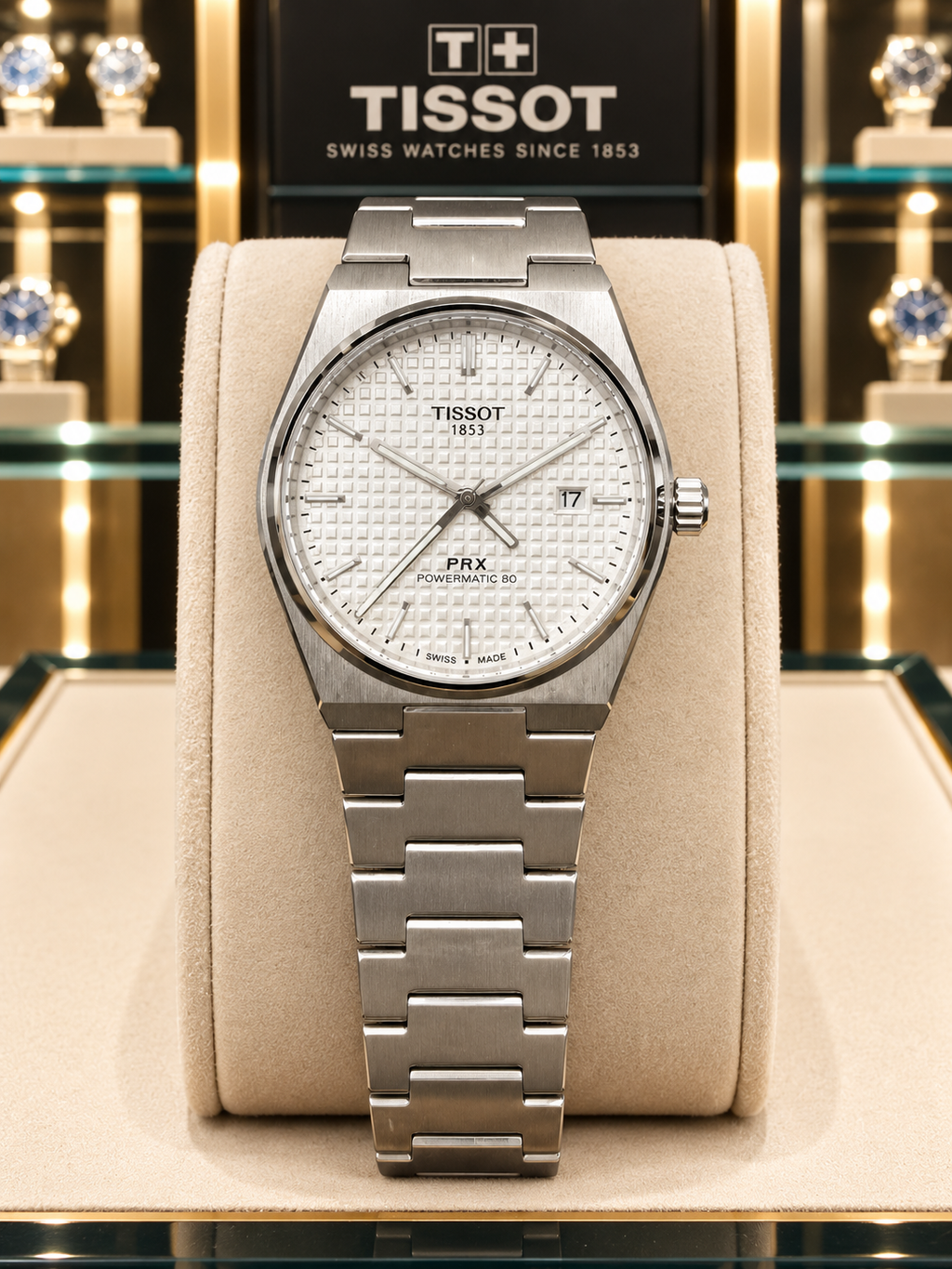 TISSOT PRX 40-WHITE