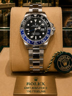ROLEX GMT MASTER II "BATMAN-OYSTER"