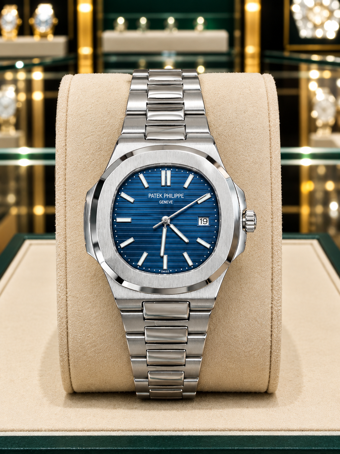 PATEK PHILLIPE NAUTILUS "NAVY"
