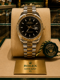 ROLEX AUTOMATIC - DATE JUST "BLACK GOLD-NOOB"