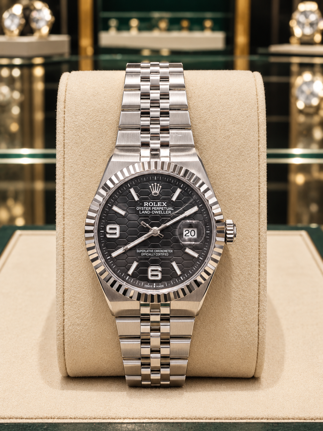 ROLEX DATE JUST "BLACK-JUBILEE"