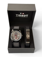 Tissot watch 40mm & bracelet set SHINY