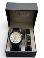 Boss watch 40mm & bracelet set SHINY