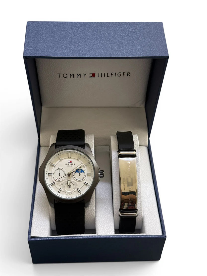 Tommy Hilfiger watch 40mm & bracelet set MATT