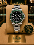 ROLEX AUTOMATIC DATE- Submariner "STARBUCKS" OYSTER