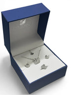 Swarovski set gift box silver