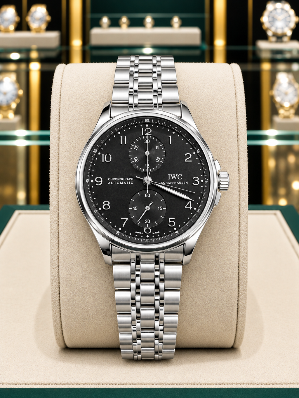 IWC SHAFFHAUSE PORTUGIESER "BLACK"