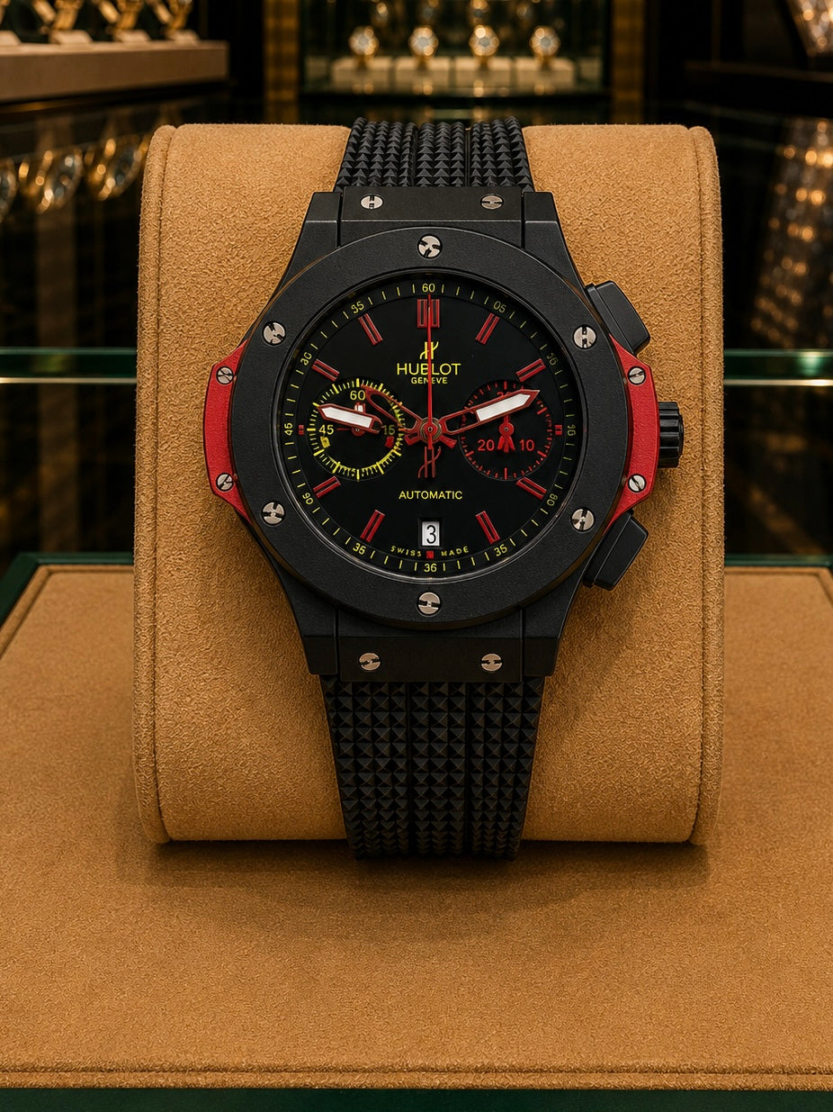HUBLOT BING BANG CHRONOGRAPH "MAN. UNITED"