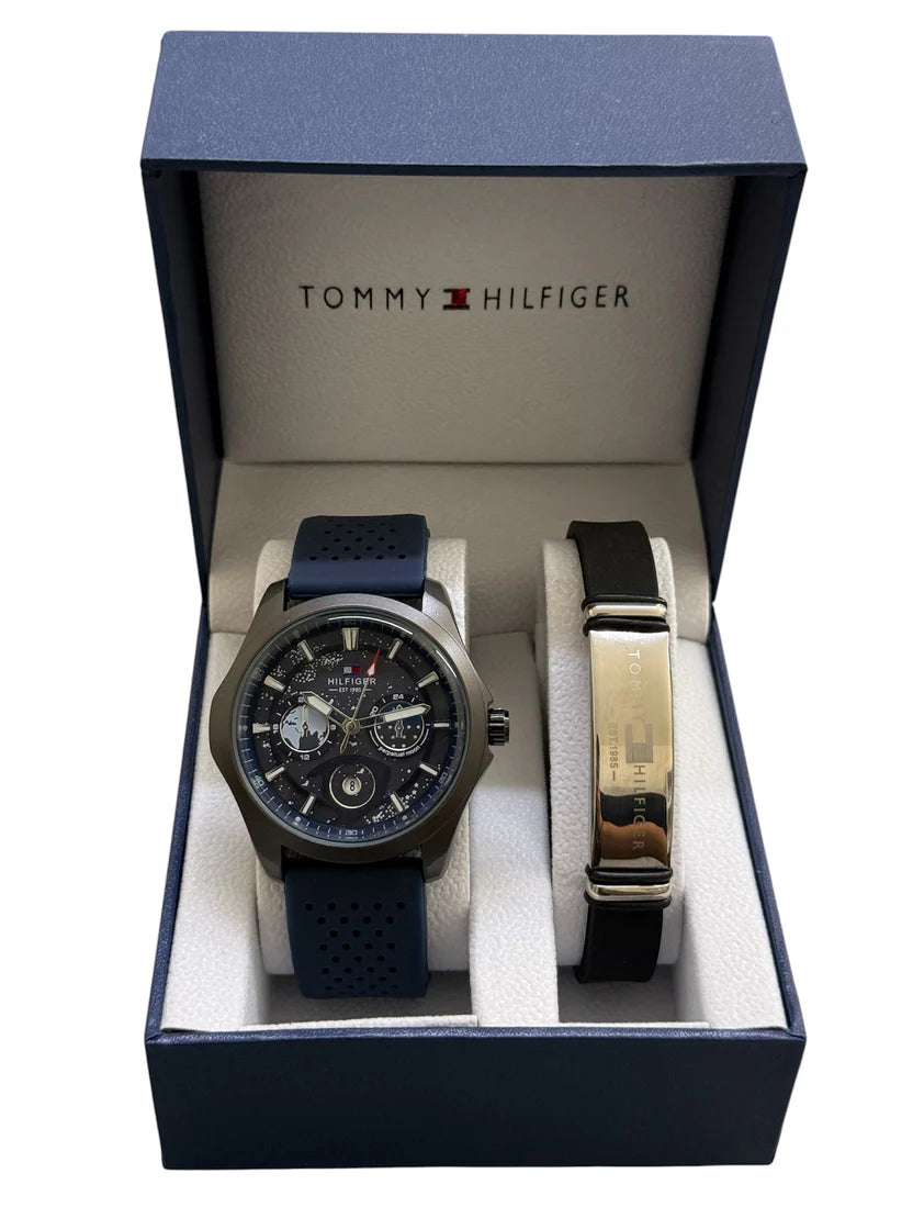 Tommy Hilfiger watch 40mm & bracelet set MATT