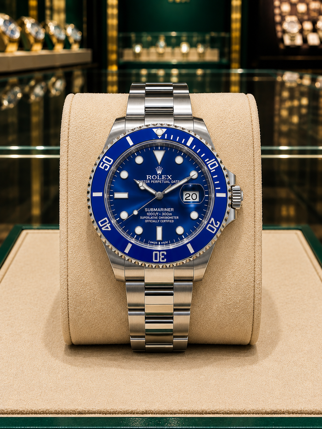 ROLEX SUBMARINER "SMURF-OYSTER"
