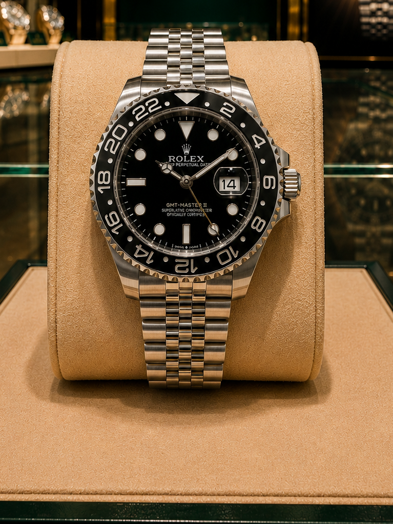ROLEX GMT MASTER II "BLACK-JUBILEE"