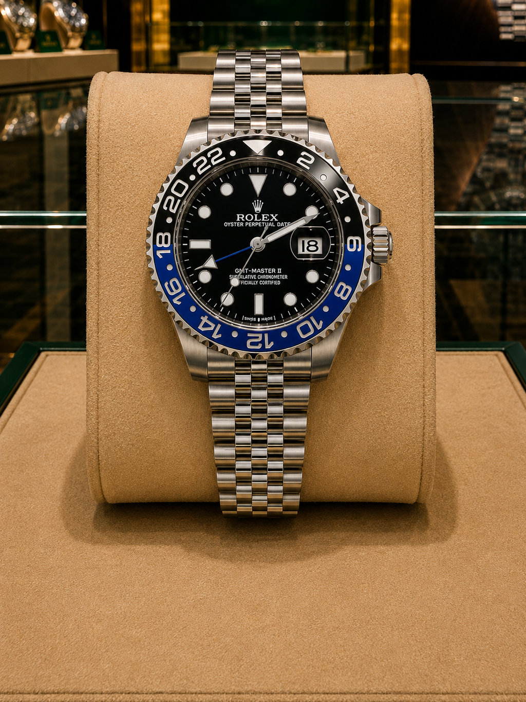 ROLEX GMT MASTER II "BATMAN-JUBILEE"