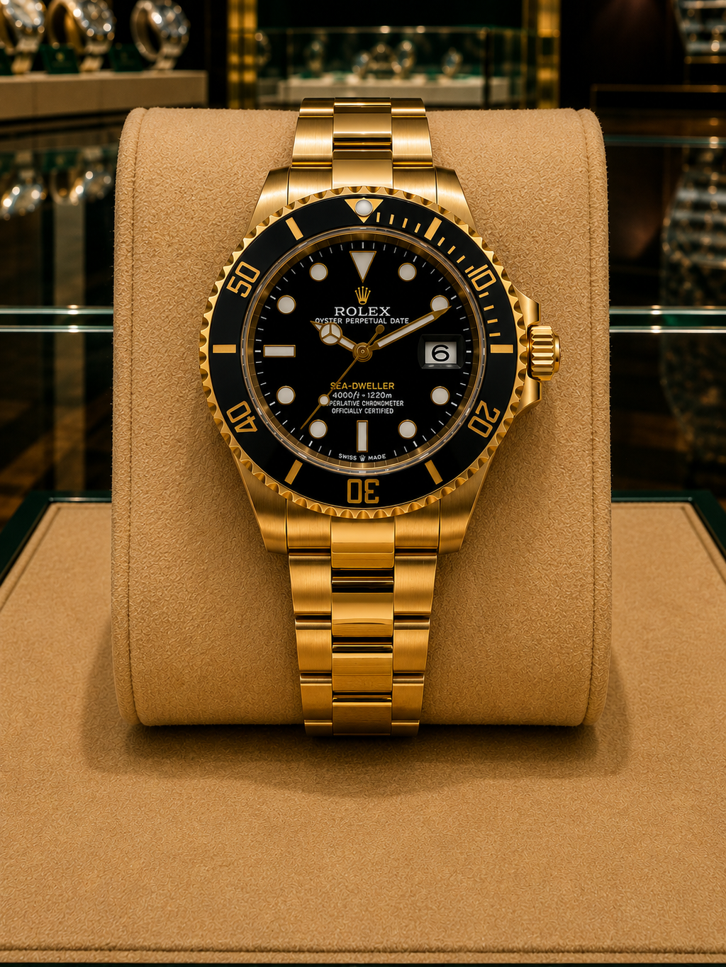 ROLEX SEA DWELLER "GOLD-BLACK"