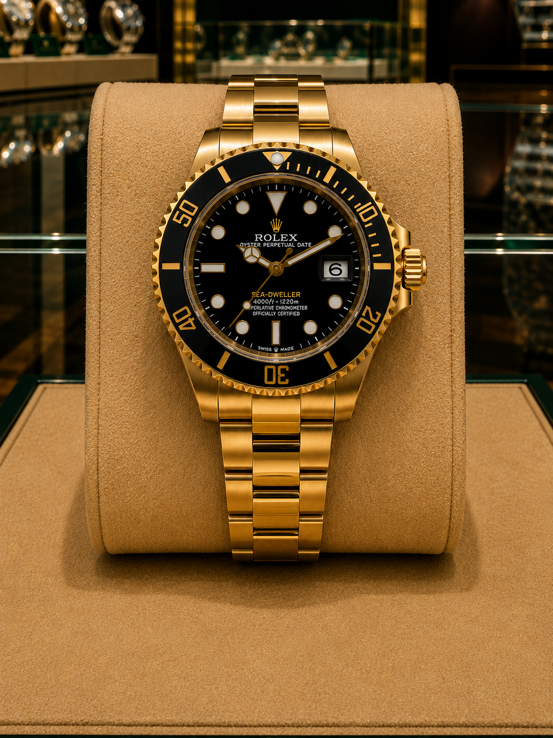 ROLEX SEA DWELLER "GOLD-BLACK"