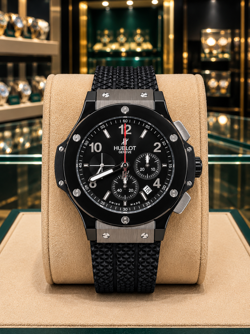 HUBLOT BING BANG CHRONOGRAPH "BLACK MAGIC"