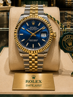ROLEX AUTOMATIC - DATE JUST "BLUE GOLD-JUBILEE"