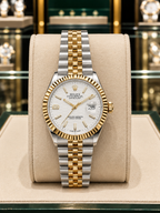 ROLEX DATE JUST "TWO TONE WHITE-JUBILEE"