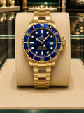 ROLEX SUBMARINER "GOLD BLUE-OYSTER"