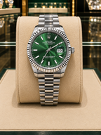 ROLEX DATE JUST "GREEN-OYSTER"