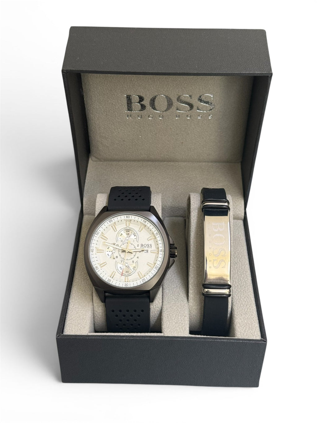 Boss watch 40mm & bracelet set ΜΑΤΤ