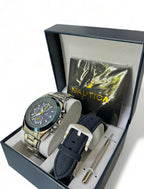 blue nautica one recycled stainless steel set