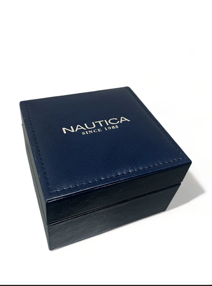 black nautica one recycled stainless steel set