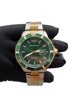 ARMANI Automatic Watch and Bracelet Set GREEN