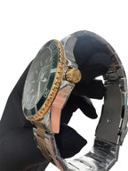 ARMANI Automatic Watch and Bracelet Set GREEN